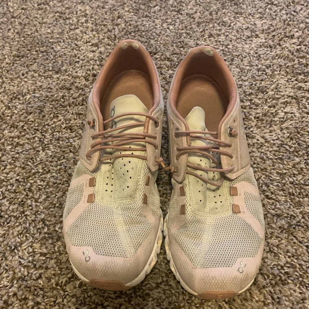 Mauve On Cloud Tennis Shoes